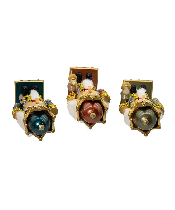 Nutcracker 15" Desert Rose, Green, or Teal - Single, Various Color Options