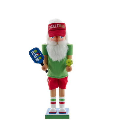 Pickleball Santa Nutcracker