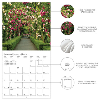 In The Garden 2026 Mini Wall Calendar