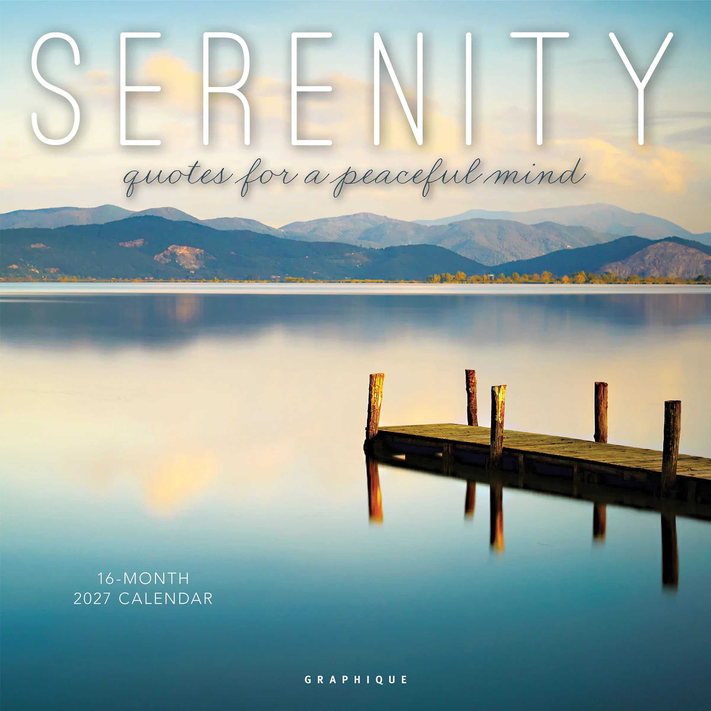 GRPH Serenity 2027 Wall Calendar