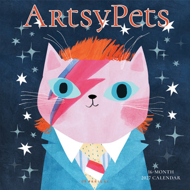 ArtsyPets 2027 Wall Calendar