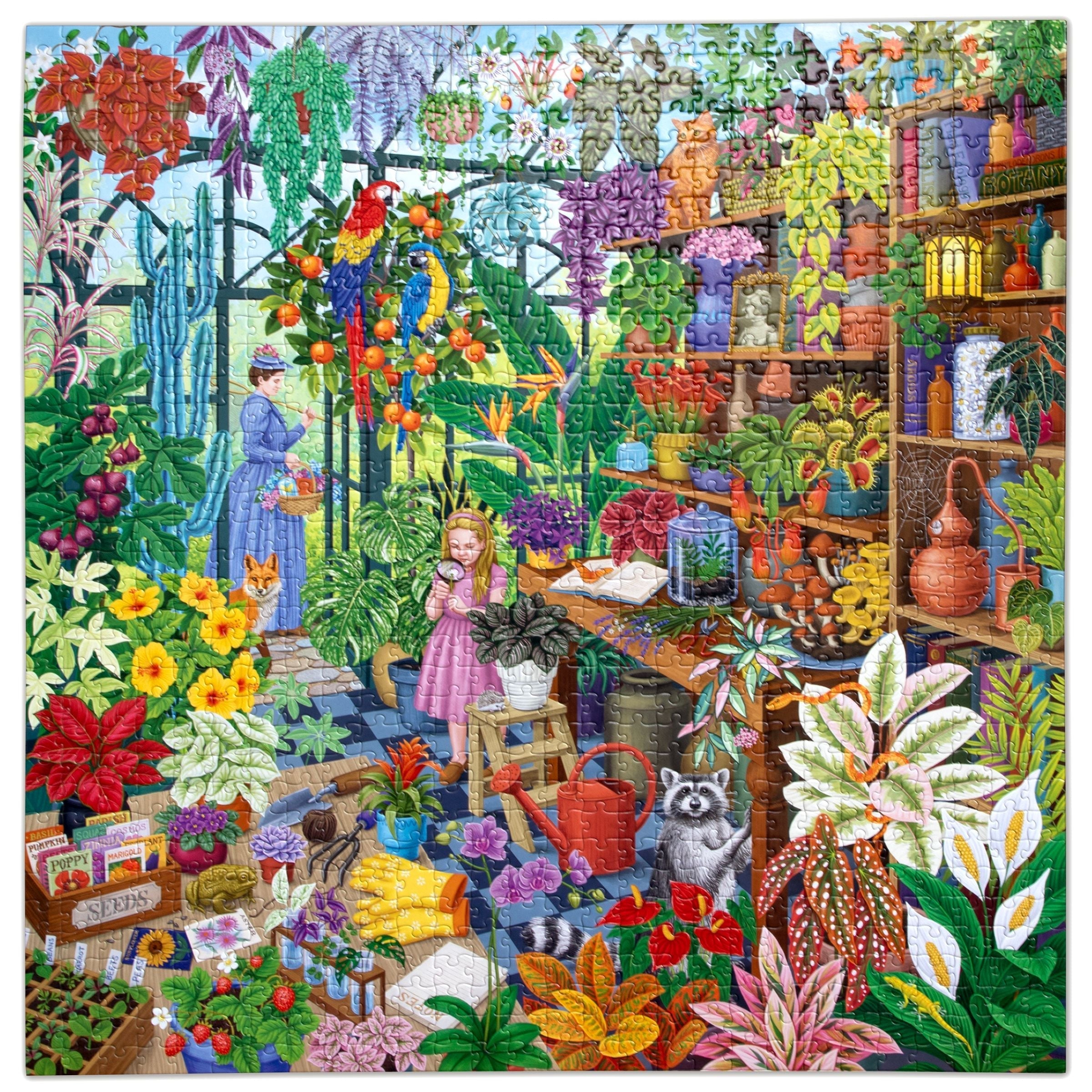 eeBoo Alchemist's Greenhouse 1000 Piece Puzzle