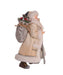 Snowy Woods Santa Figurine