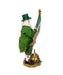 Musical 11" Irish Santa with Flag