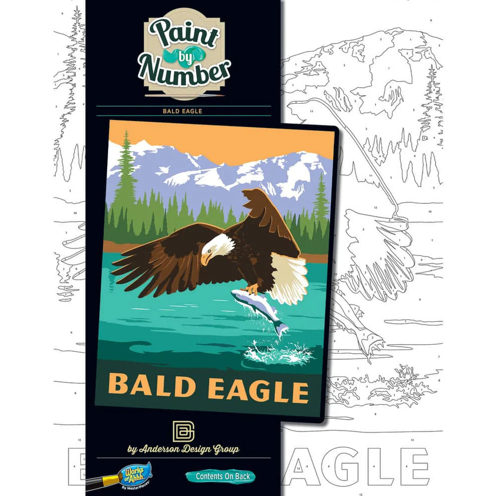 MSTR Eagle Paint-by-Number Kit