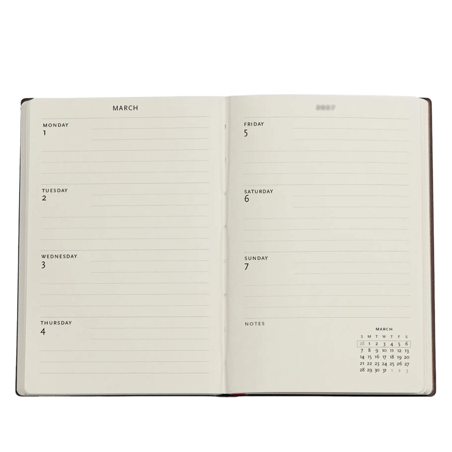 PRB 12 Month 2027 Planner Mini - Bindweed Fairy