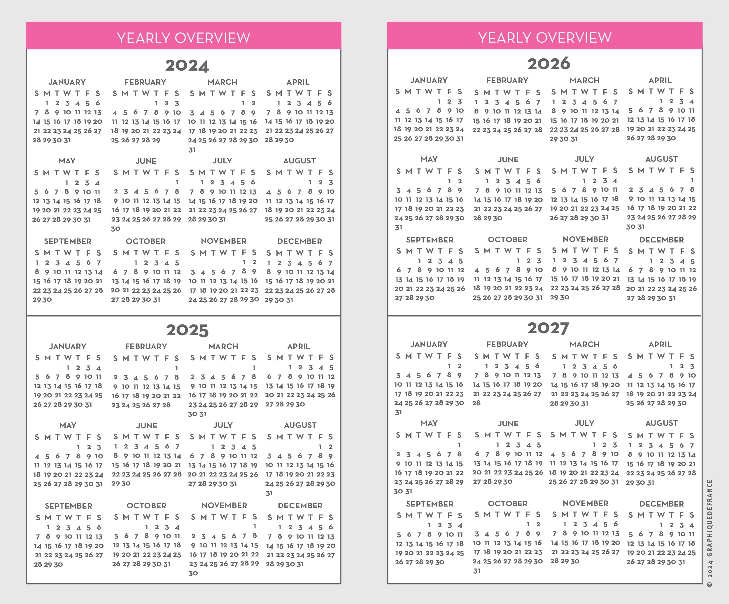 Florentine 2025-2026 2-Year Planner    