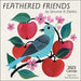 Feathered Friends by Genuine D Zlatkis 2025 Wall Calendar    