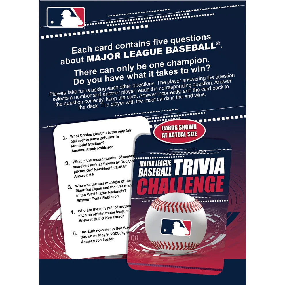 Major League Baseball Trivia Challenge