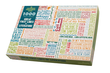UPG First Lines of Literature 1000 Piece Puzzle