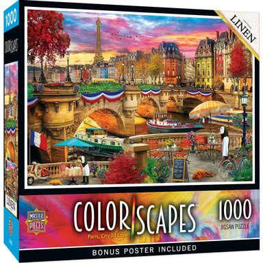 Paris, City of Love 1000 Piece Color Scapes Puzzle