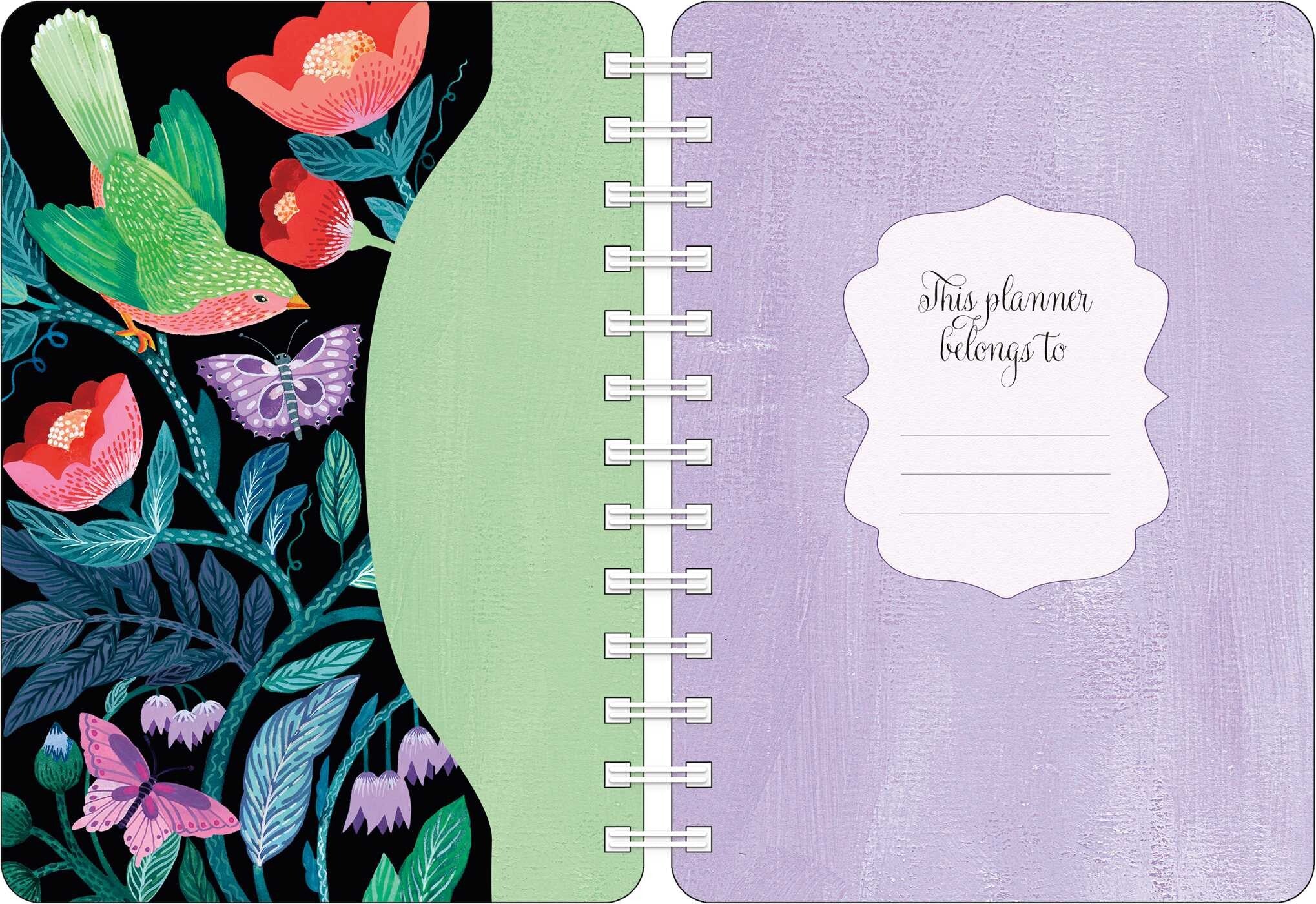 Flora & Fauna 2025 Weekly Planner    