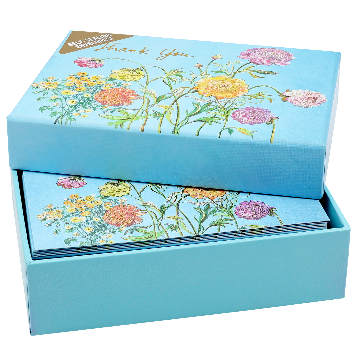 PTR Garden Blooms Thank You Notes - Boxed Set
