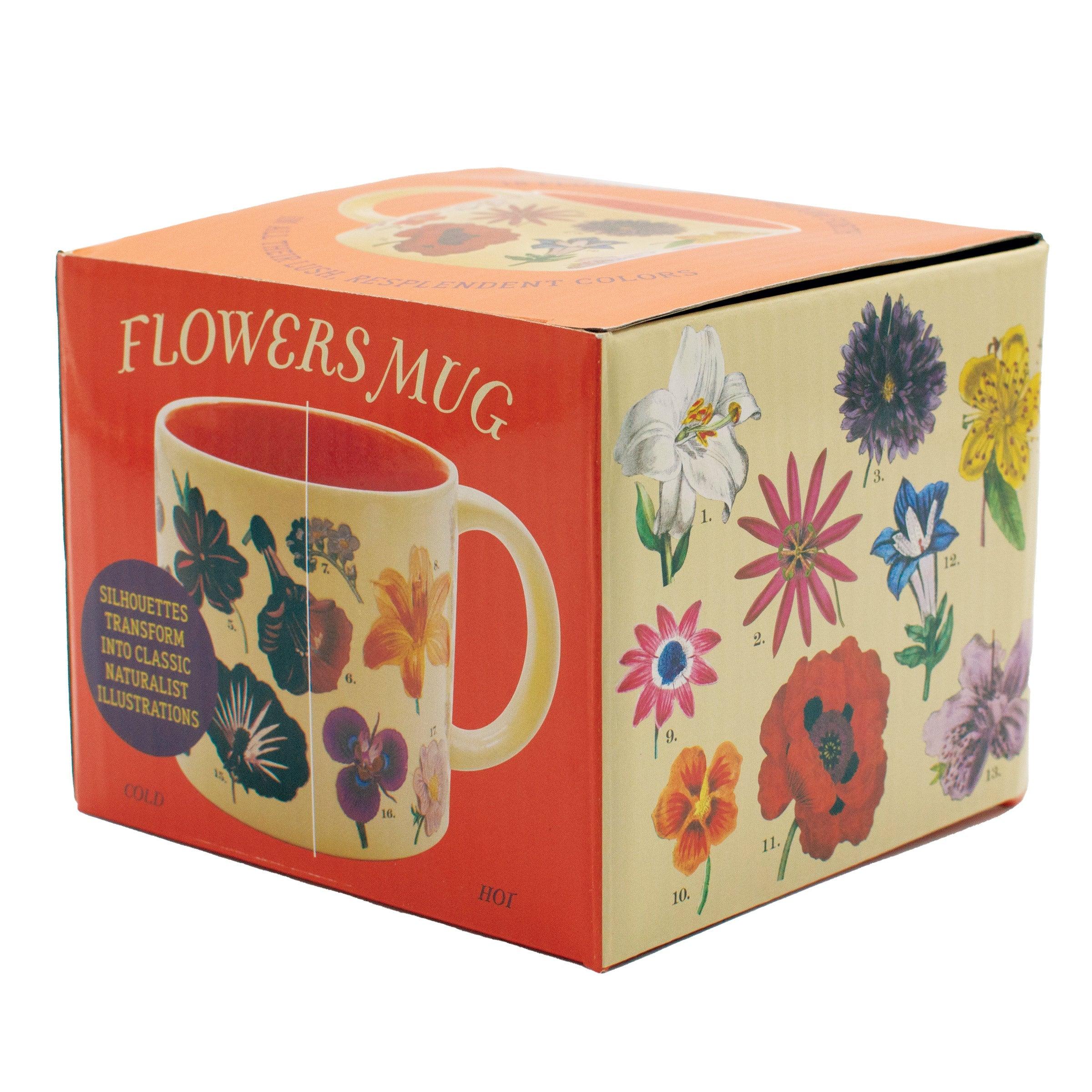 UPG Flowers Heat Transforming Mug