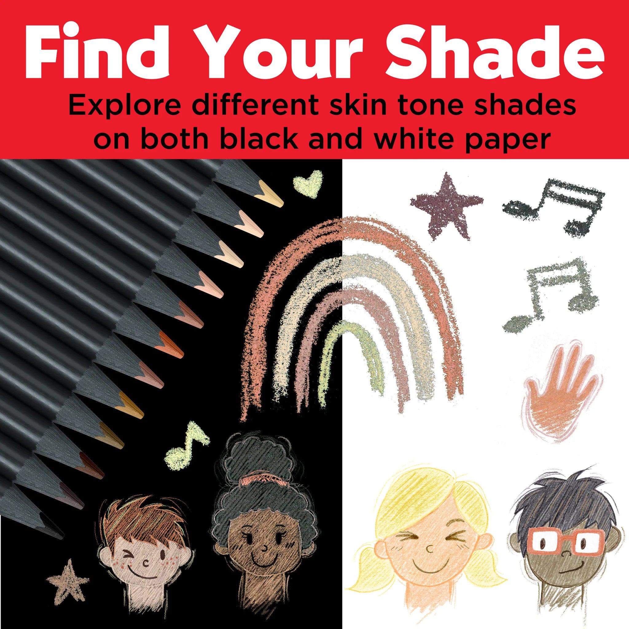 FABR BLK ED COLOR SKIN TONE