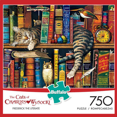 The Cats of Charles Wysocki Frederick The Literate 750 Piece Puzzle