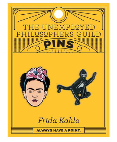 UPG Frida Kahlo & Monkey Enamel Pin Set