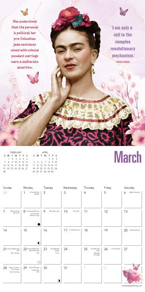 Frida Kahlo Life of an Icon 2027 Mini Wall Calendar