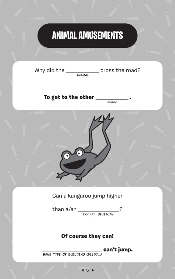 RNDM The Mad Libs Silly, Hilariously Funny, Belly-Busting Joke Book