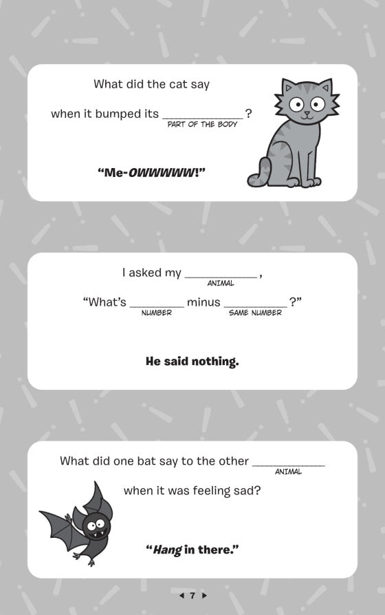 RNDM The Mad Libs Silly, Hilariously Funny, Belly-Busting Joke Book