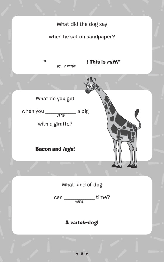 RNDM The Mad Libs Silly, Hilariously Funny, Belly-Busting Joke Book