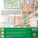 Christmas Ornaments 500 Piece Sparkle Shine Glitter Puzzle