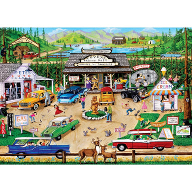Greetings From The National Parks 500 Piece Puzzle