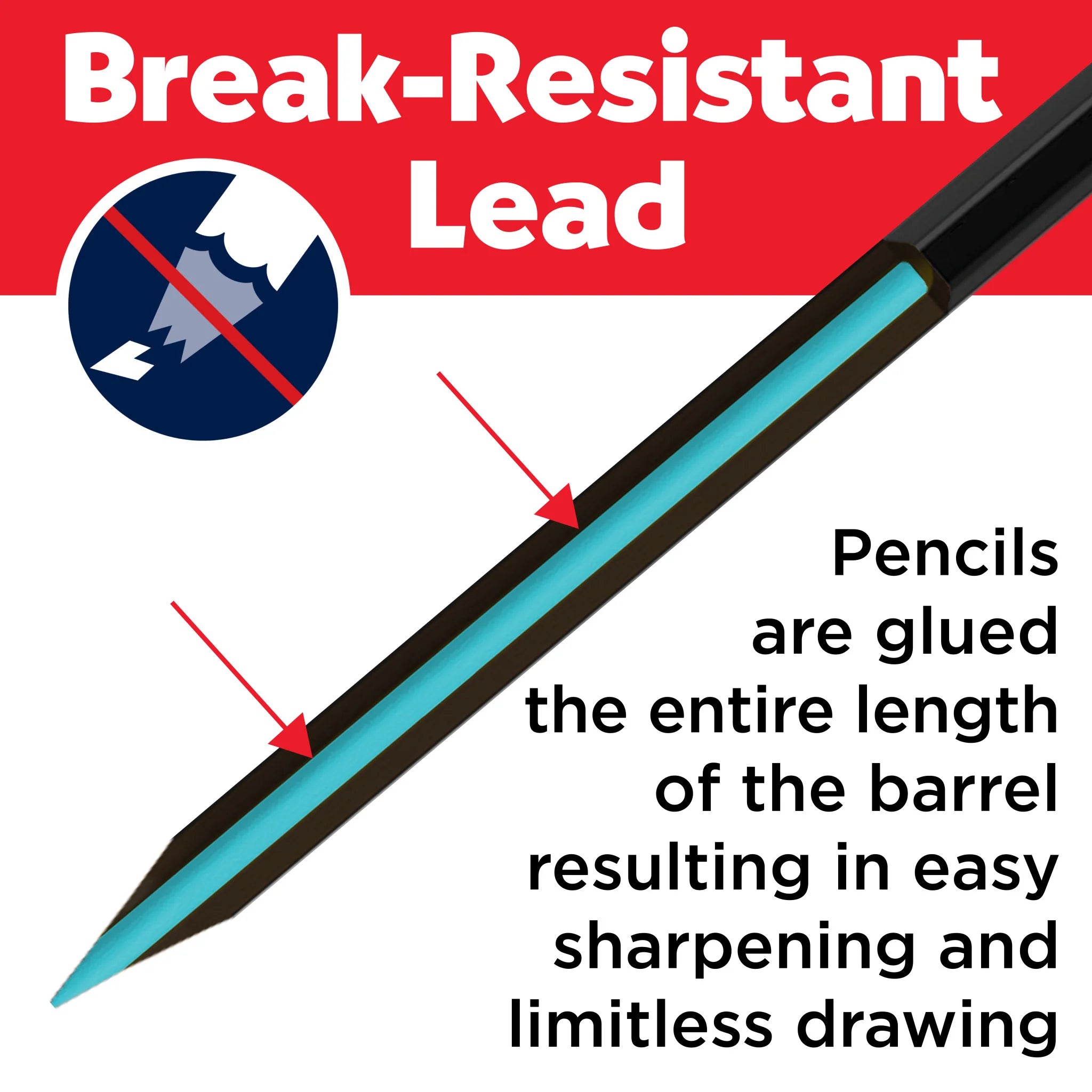 Faber-Castell Black Edition 100 Colored Pencils in a Gift Tin