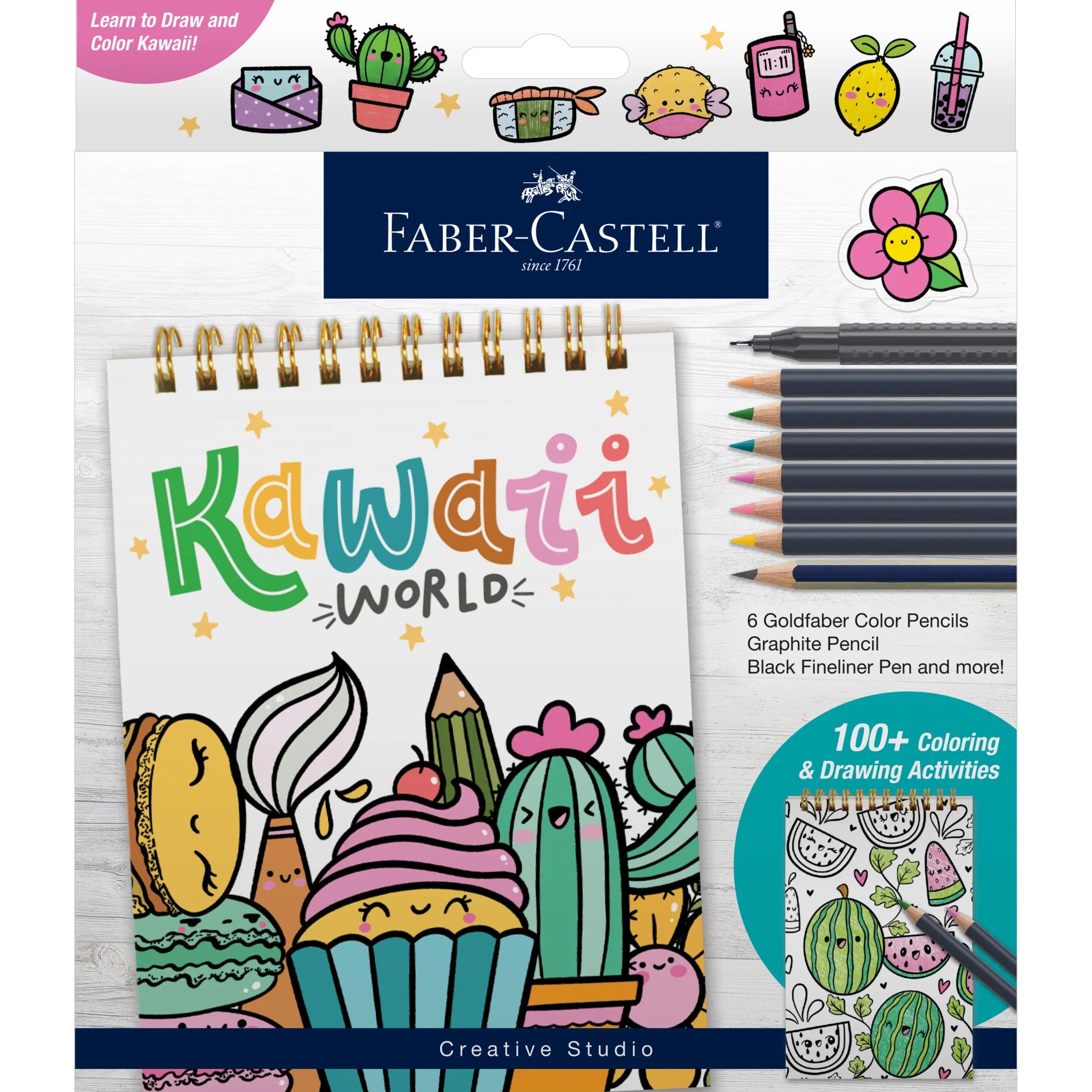 Kawaii World Learn To Draw and Color Kawaii