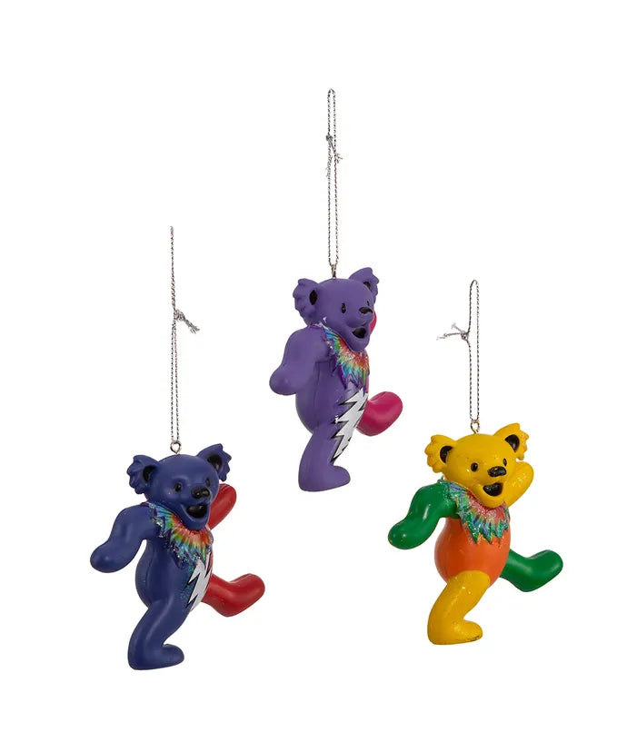 Grateful Dead™ Bear Ornament - (Single) Various Options