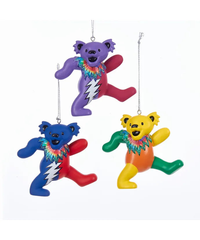 Grateful Dead™ Bear Ornament - (Single) Various Options