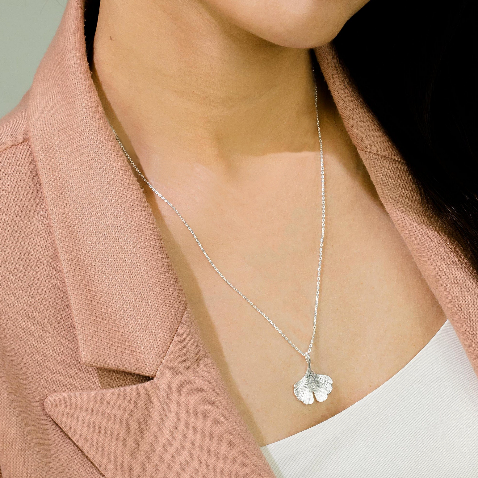 Boma Gingko Leaf Necklace