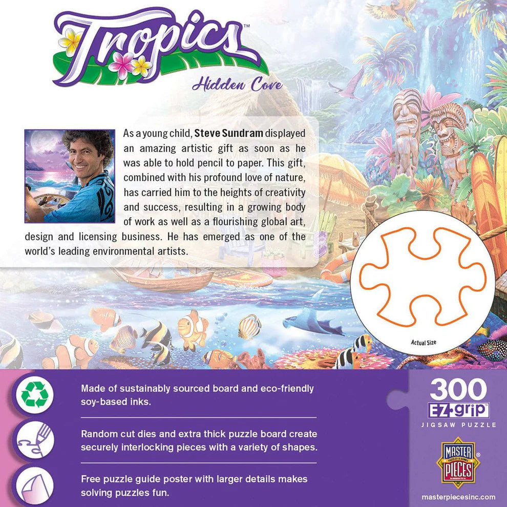 Tropics Hidden Cove 300 Piece Large Format Puzzle