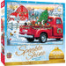 Winter's Joyful Arrival 500 Piece Glitter Sparkle and Shine Puzzle