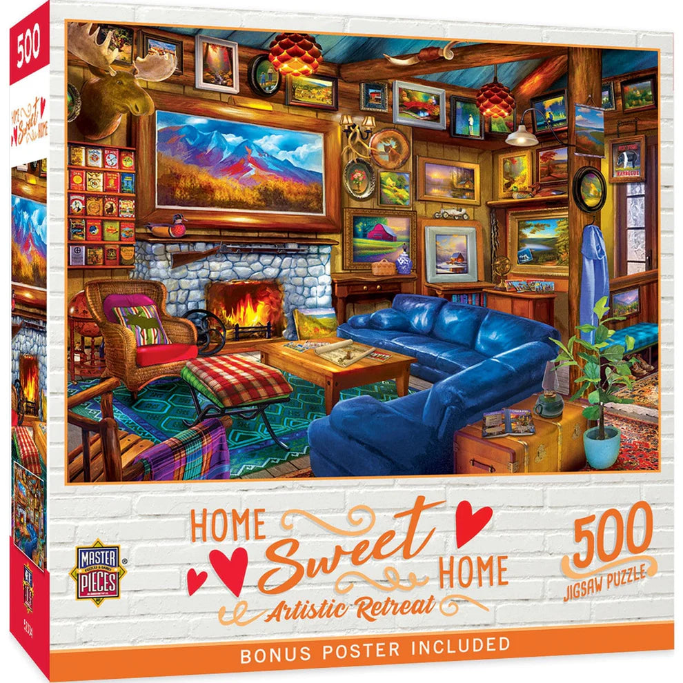 Artistic Retreat 500 Piece Home Sweet Home Puzzle