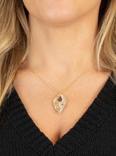 Holly Yashi Blooming Elm Necklace Gold