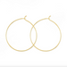 BOMA Aiko Hoop Earrings 1.5" - Gold