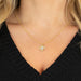 Holly Yashi Petite Fleur Pendant Necklace - Gold