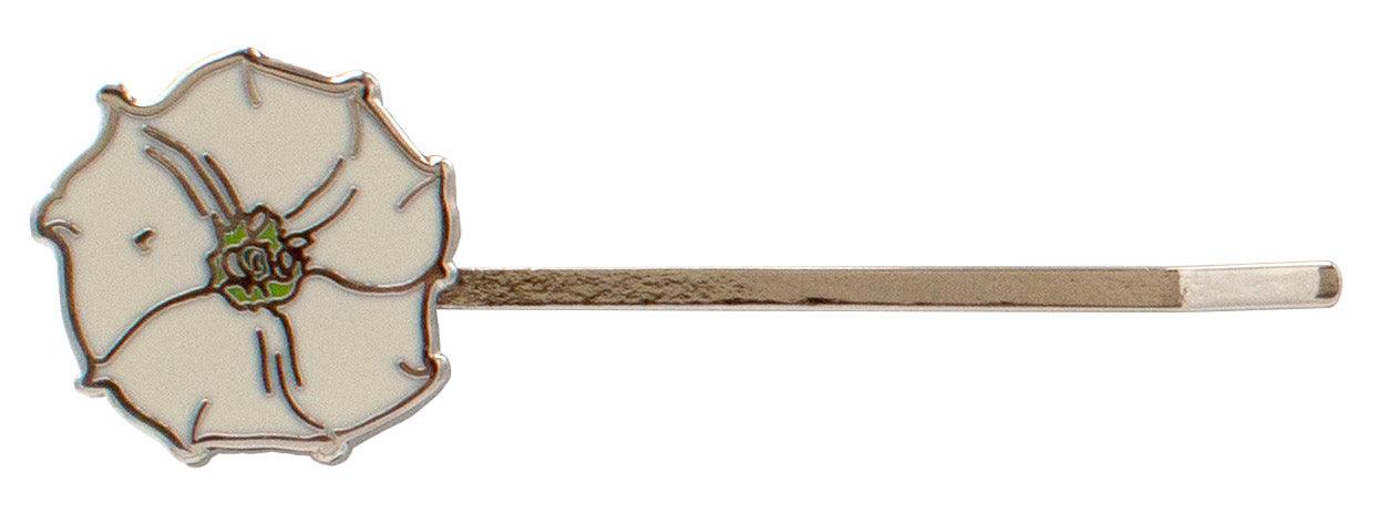 Great Flowers of Art Enamel Hair Pins