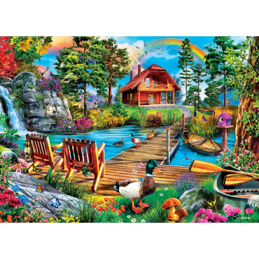 Island Retreat Tranquility 1000 Piece Puzzle