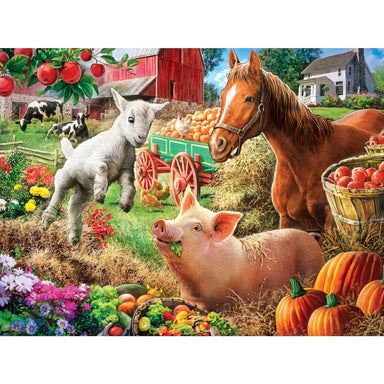 Pumpkin Patch Pals - Green Acres 300 Piece Large Format Puzzle