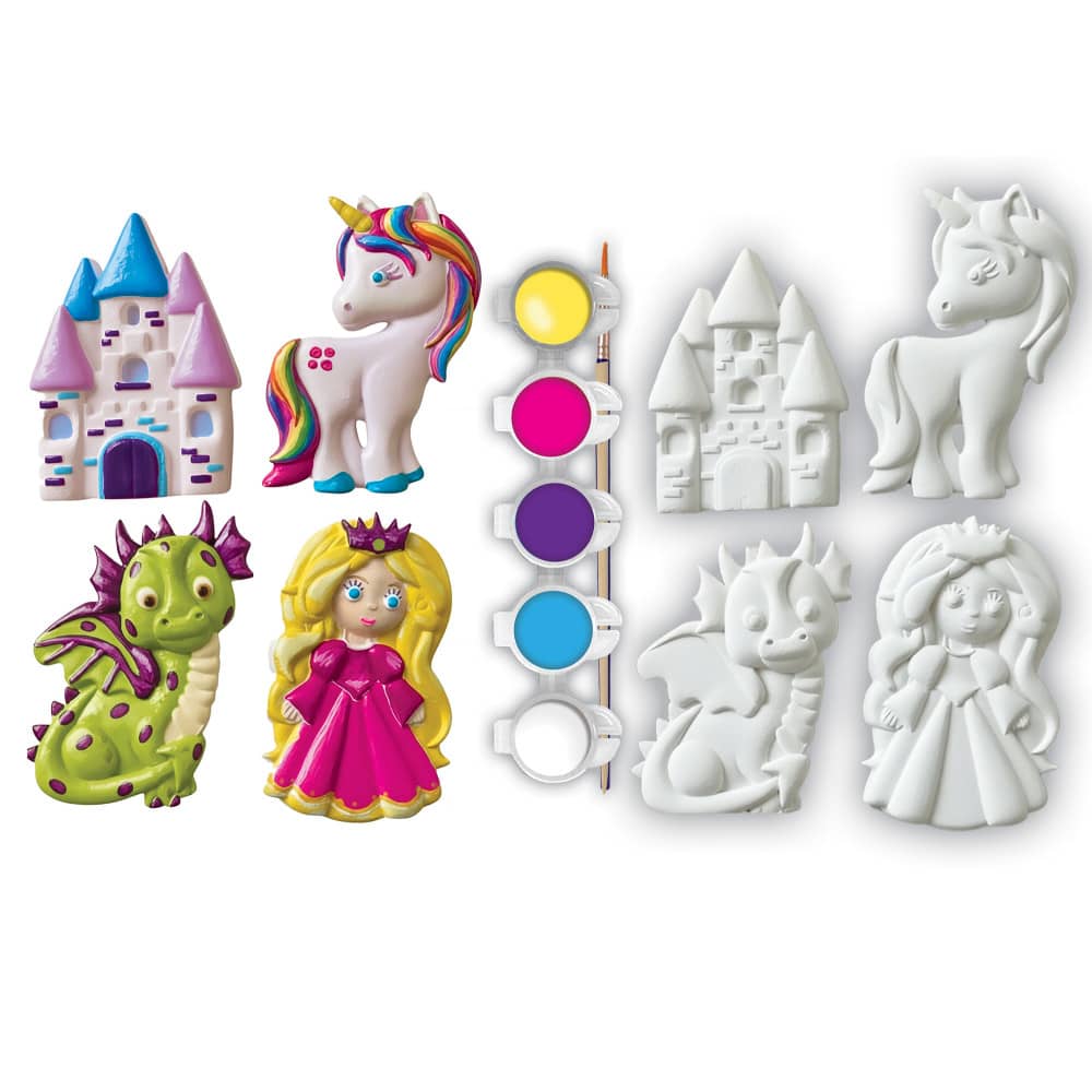 MSTR Magic and Make Believe - Plaster Magnets Paint Kit