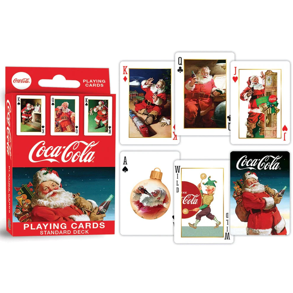 Coca Cola Santa Playing Cards