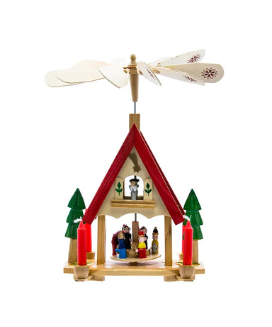 Wooden Alpine Carousel House