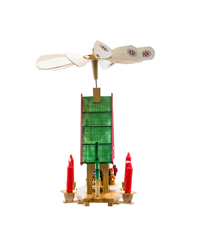 Wooden Alpine Carousel House