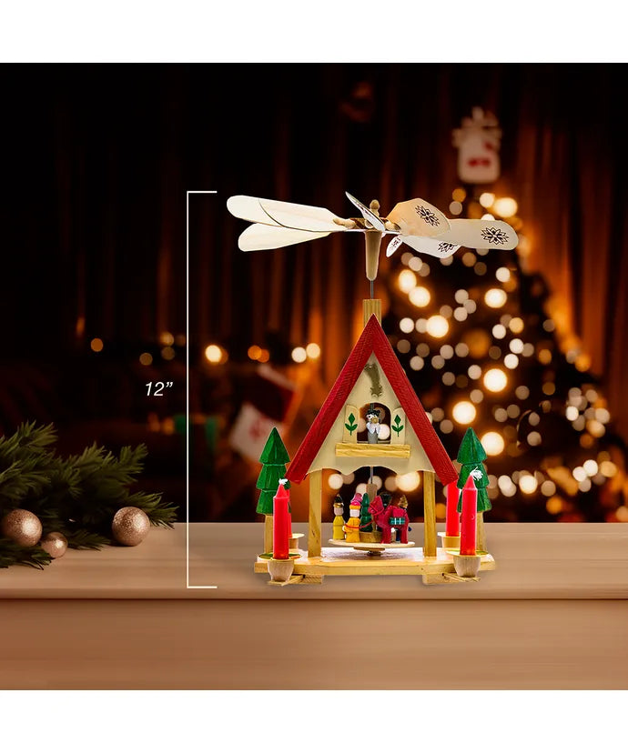 Wooden Alpine Carousel House