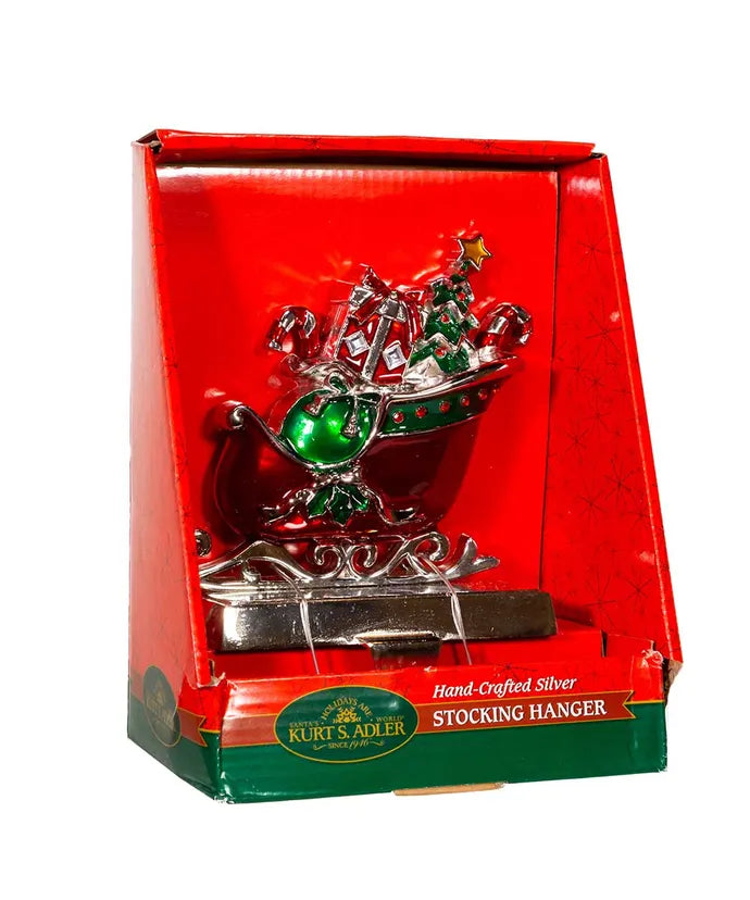 Metal Sleigh Stockingholder