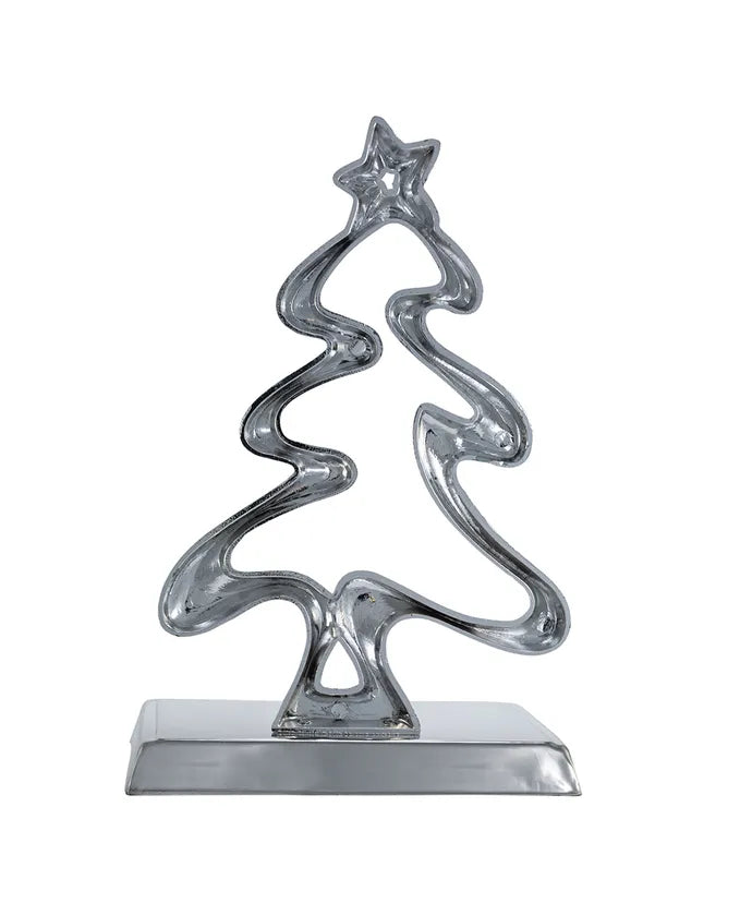 Silver Outline Tree Stocking Holder