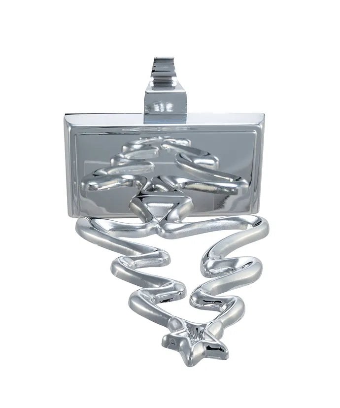 Silver Outline Tree Stocking Holder