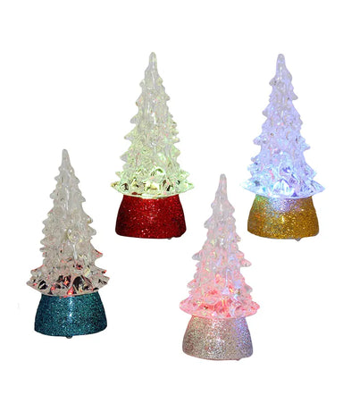 Mini LED Christmas Trees - Single, Various Options
